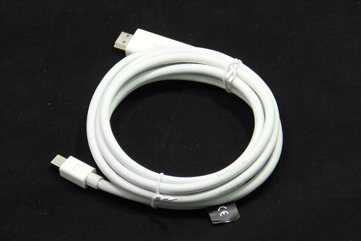 Belkin MAC迷你mini DP to HDMI 高清4K连接线3D 2米 4米F2CD077 Belkin 4K Mini DisplayPort to HDMI 适用于苹果 surface pro等