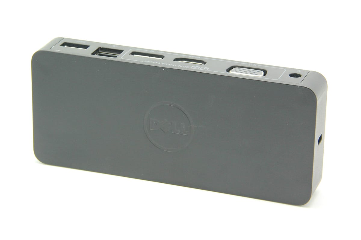 Dell D1000 通用suface pro 台式 双视频USB3.0坞站 vga 扩展坞平板笔记本外接多屏炒股显示器外置网卡声卡显卡USB3.0集线器