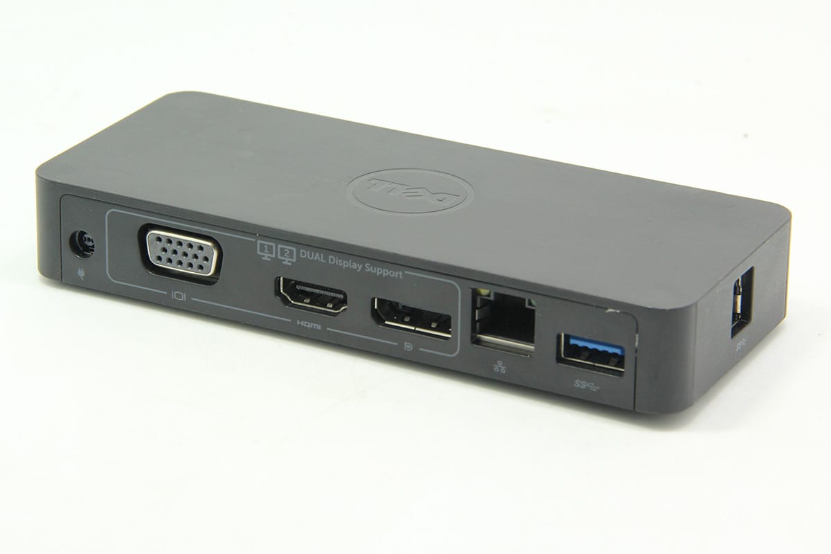 Dell D1000 通用suface pro 台式 双视频USB3.0坞站 vga 扩展坞平板笔记本外接多屏炒股显示器外置网卡声卡显卡USB3.0集线器