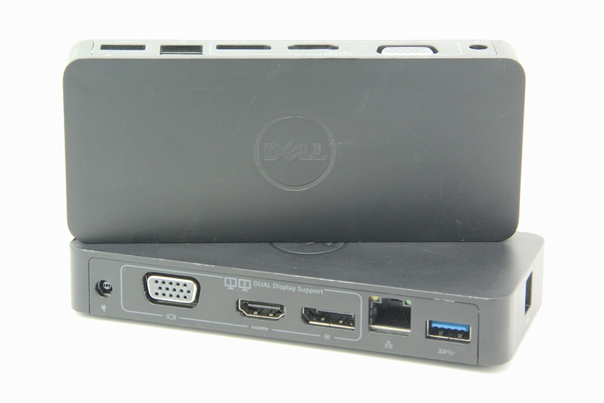 Dell D1000 通用suface pro 台式 双视频USB3.0坞站 vga 扩展坞平板笔记本外接多屏炒股显示器外置网卡声卡显卡USB3.0集线器