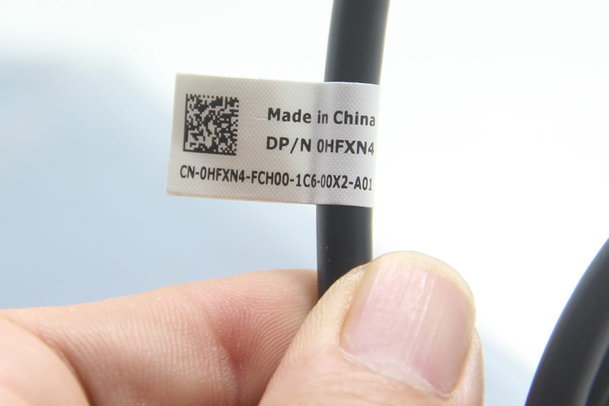 DELL戴尔WD15扩展坞 维修配件 原装数据线 0HFXN4 1米长新款柔软版