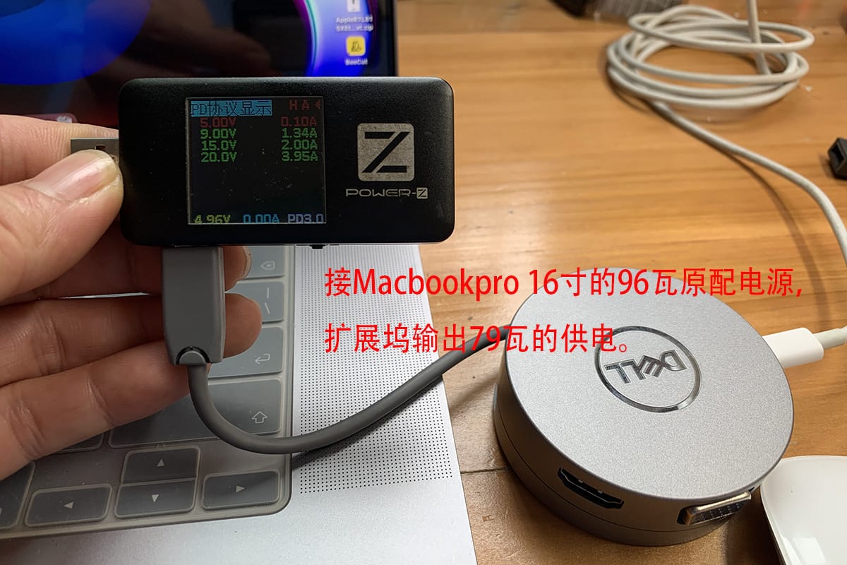 便携式DA310扩展坞 外接4k 60hz显示器 PD供电 10G gen2 千兆网卡 兼容全功能C和雷电3/4接口