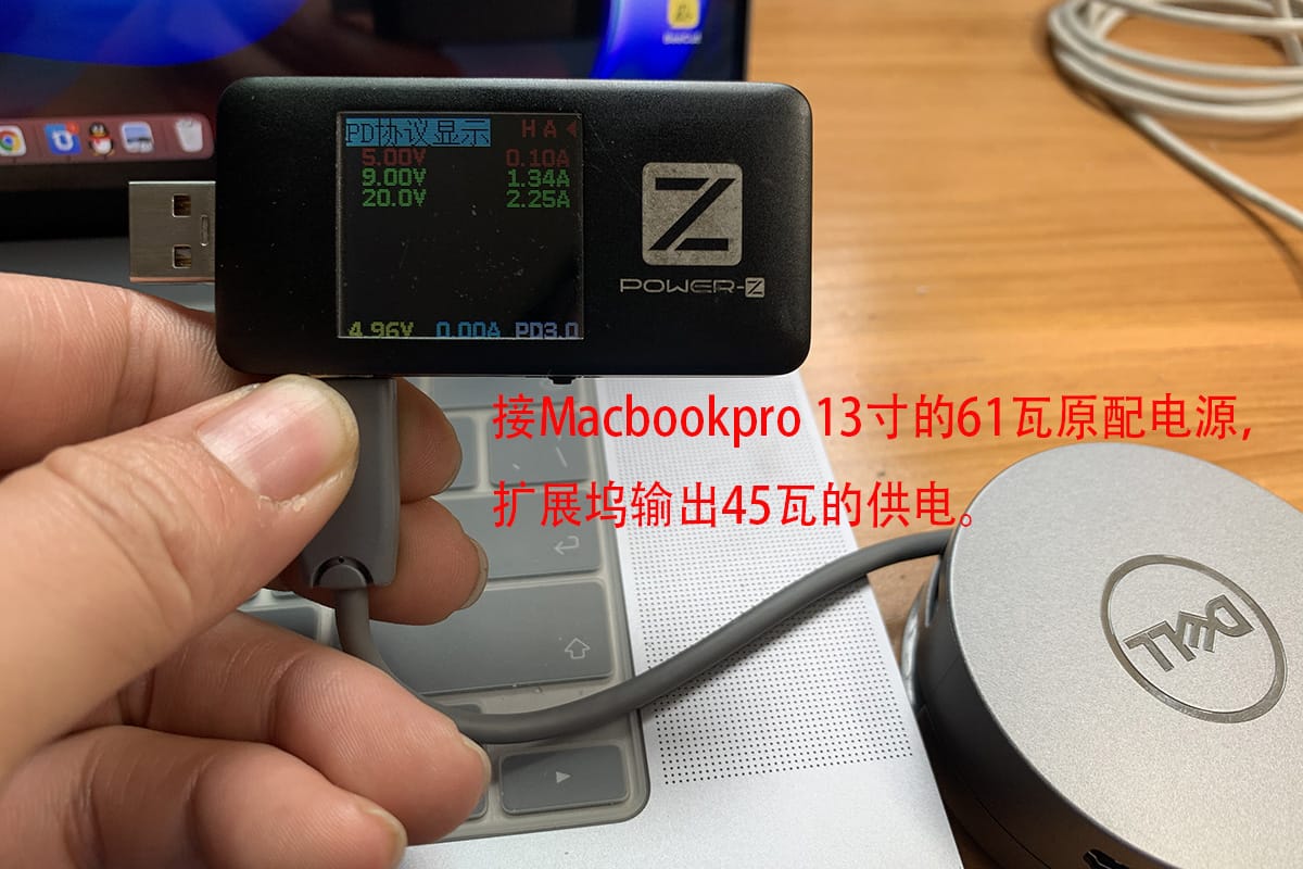 便携式DA310扩展坞 外接4k 60hz显示器 PD供电 10G gen2 千兆网卡 兼容全功能C和雷电3/4接口