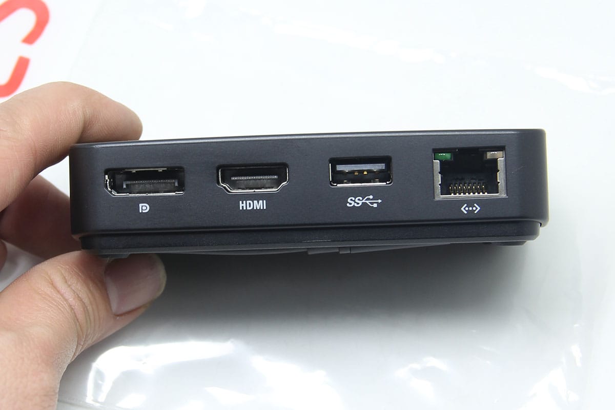 便携式免电源 雷电3/4扩展坞外接双4k 60hz USB3.0千兆网卡兼容win Mac电脑