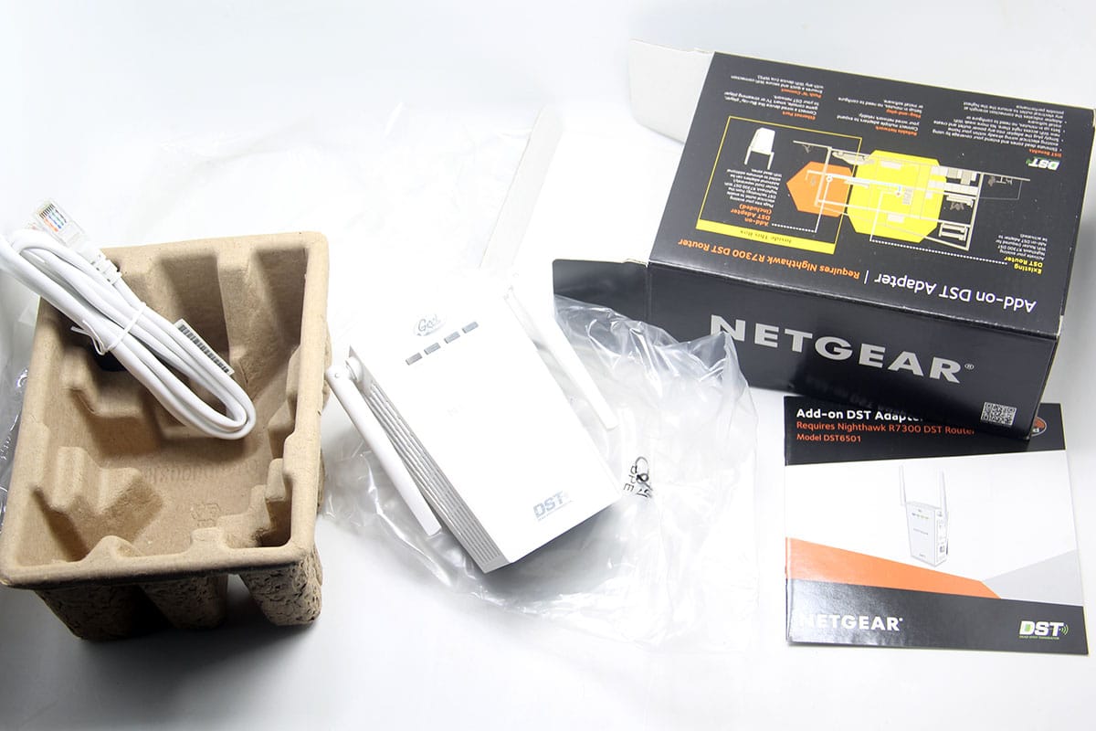 全新网件/NETGEAR DST6501 电力猫无线中继 Wi-Fi信号增强器IPTV传输 电线传输网络