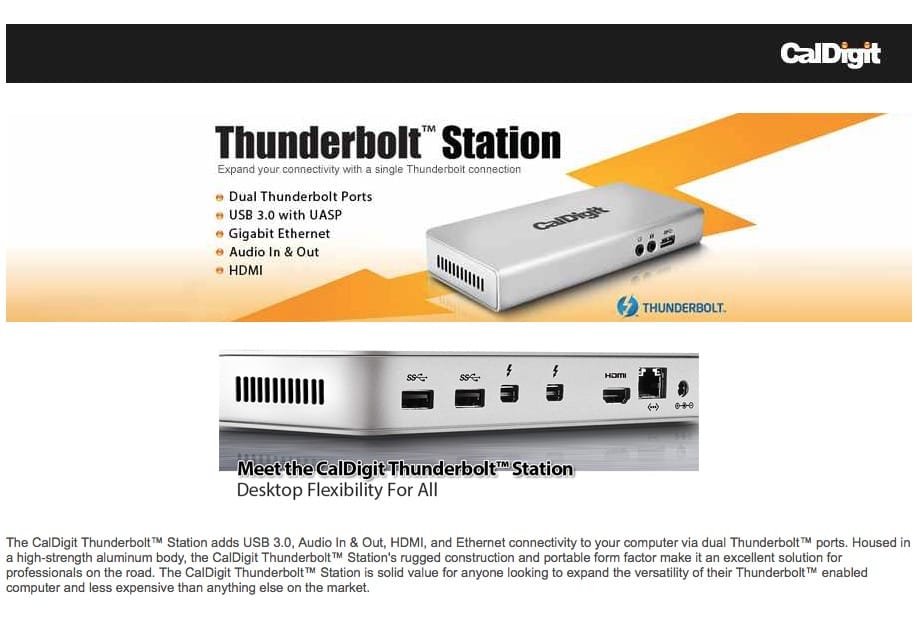 原装CalDigit cts-us-60 thunderbolt雷电2扩展坞dock 适用于苹果Macbook pro外接USB3.0 HDMI显示器 原装CalDigit cts-us-60 thunderbolt雷电2扩展坞dock 适用于苹果Macbook pro外接USB3.0 HDMI显示器