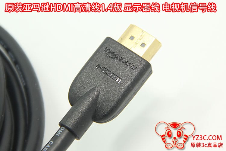 原装亚马逊HDMI电视机顶盒高清线1.4版 appleTV必备支持3D网络3米 原装亚马逊HDMI电视机顶盒高清线1.4版 appleTV必备支持3D网络3米