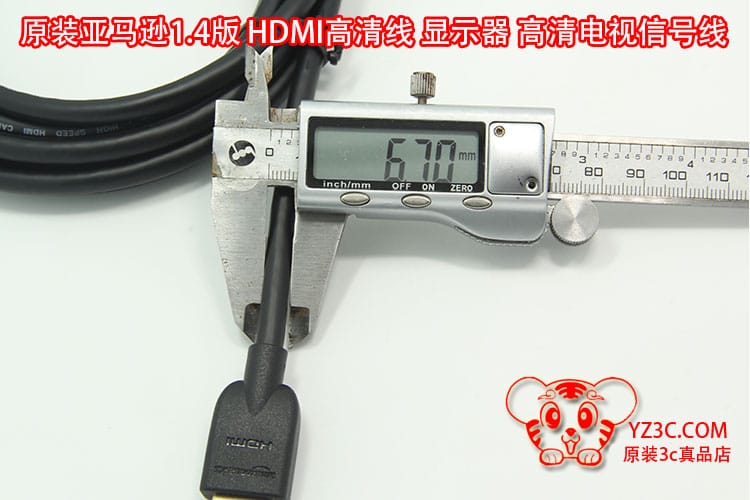 原装亚马逊HDMI电视机顶盒高清线1.4版 appleTV必备支持3D网络3米 原装亚马逊HDMI电视机顶盒高清线1.4版 appleTV必备支持3D网络3米
