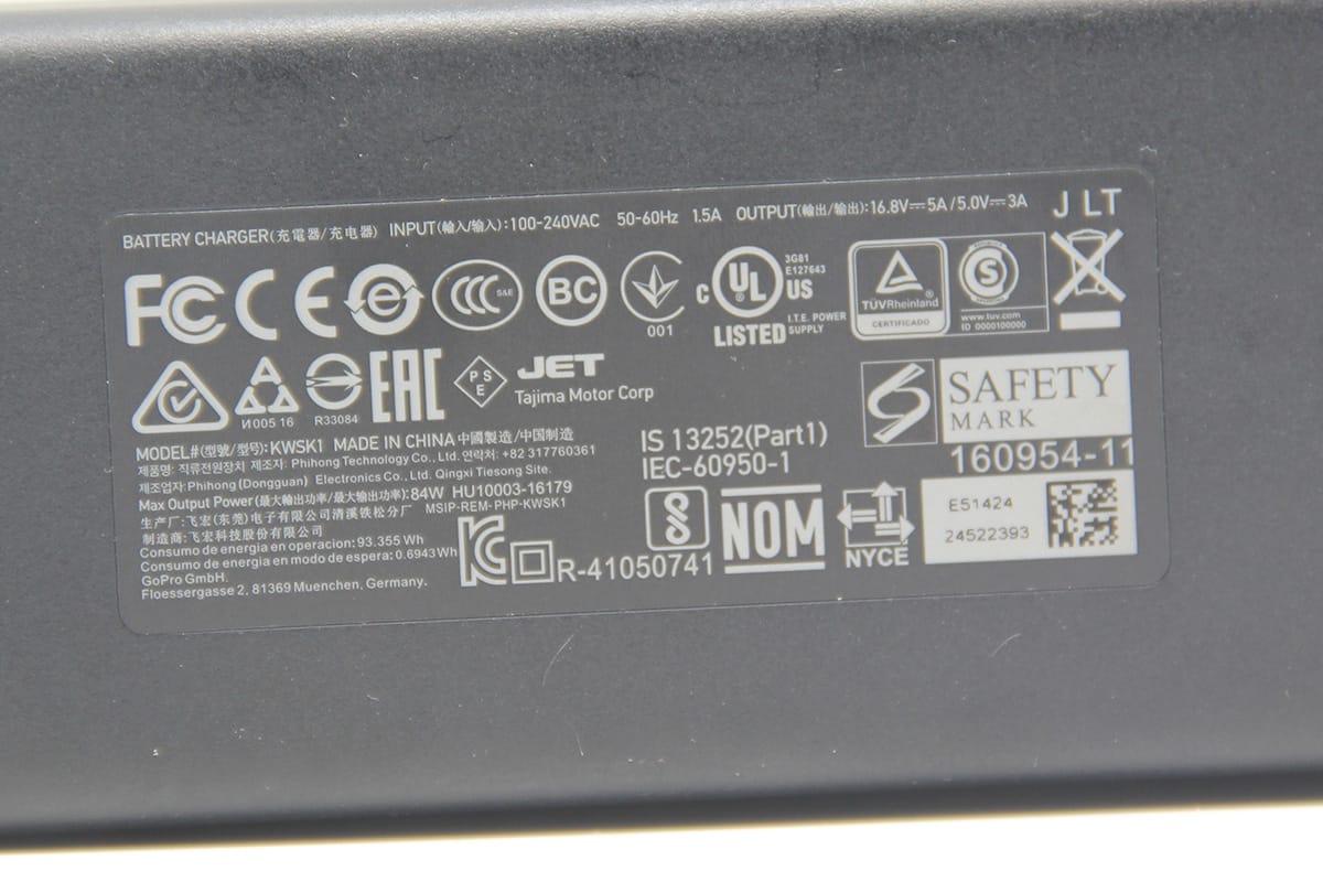 原装全新go pro业力充电器Karma Grip USB-C设备电源 KWSK1 84W