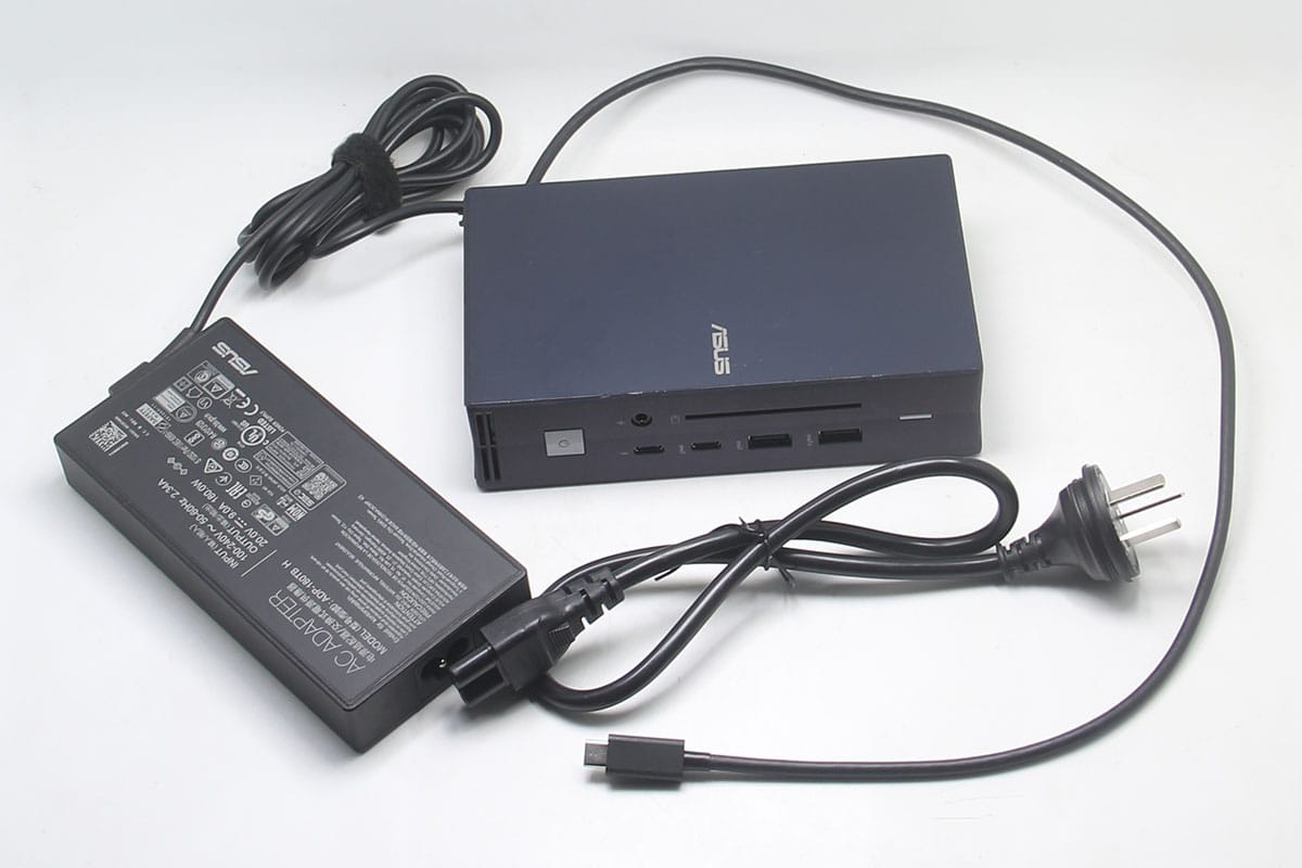 原装华硕 ASUS SimPro dock2 雷电3扩展坞 120瓦PD供电 笔记本电脑外扩接口显示器USB 智能卡