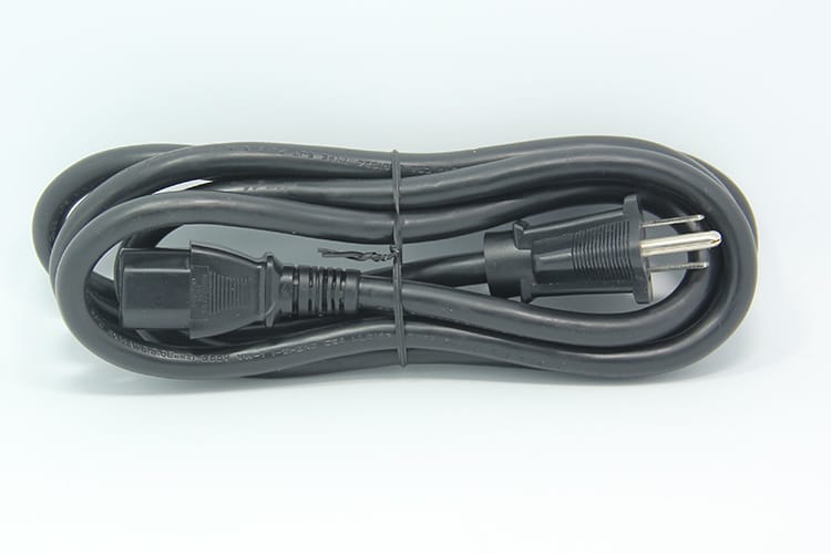 原装台湾进口益胜 超粗 3*14awg 2.08方品字口电脑主机显示器电源线 原装台湾进口益胜 超粗 3*14awg 2.08方品字口电脑主机显示器电源线