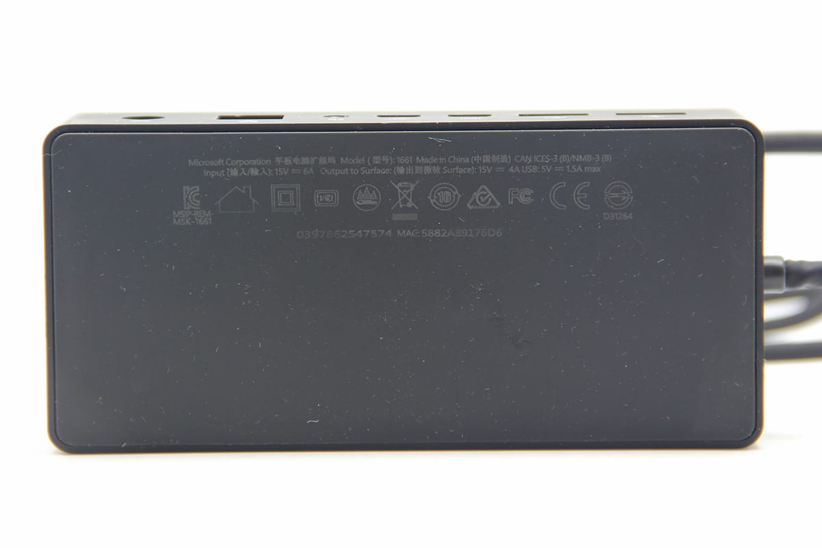 原装微软Surface pro book2 GO Laptop平板电脑扩展坞dock转换器 1661