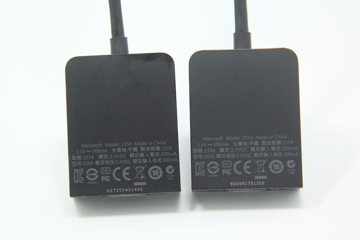 原装微软surfacepro3 4 5电脑外接投影仪显示器 主动式迷你dp转vga视频线 型号 1554