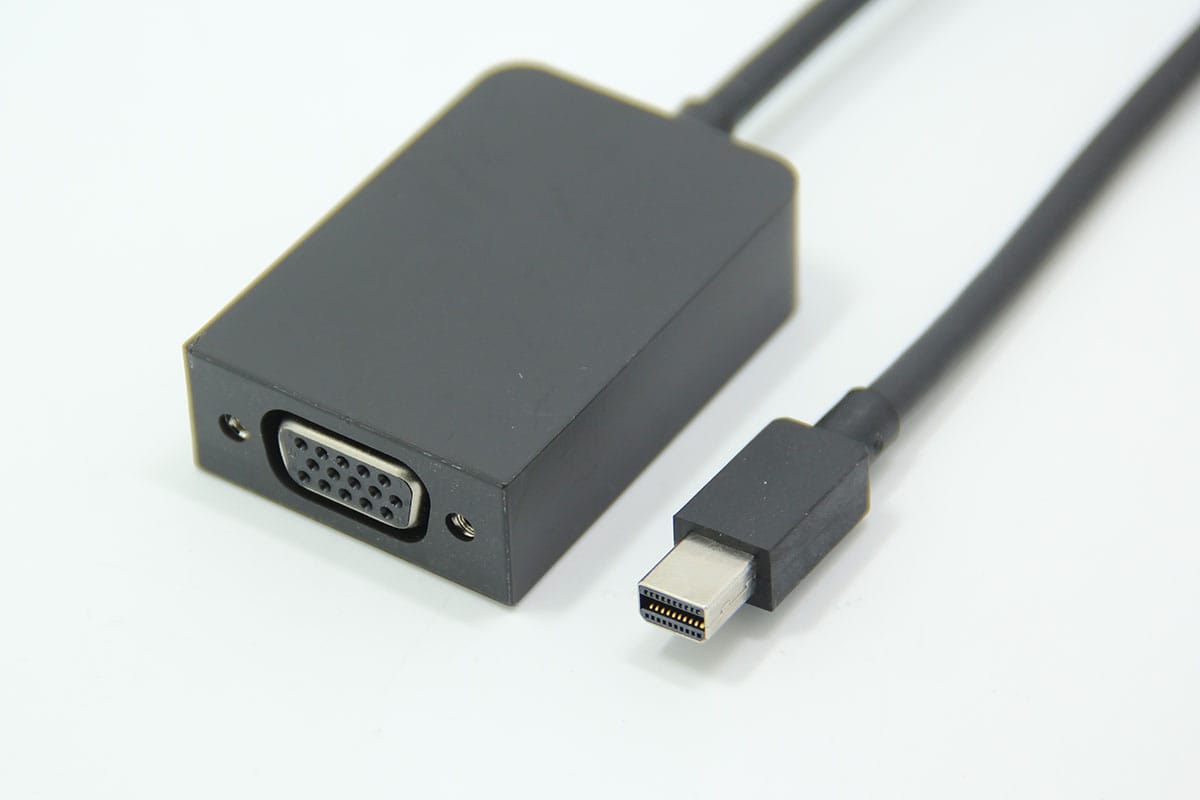 原装微软surfacepro3 4 5电脑外接投影仪显示器 主动式迷你dp转vga视频线 型号 1554