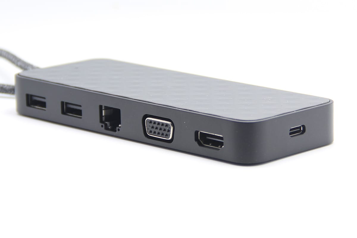 原装惠普便携式USB-C扩展坞 928099-001 HSA-Q001PR 支持PD反向充电协议外接4K千兆网卡USB