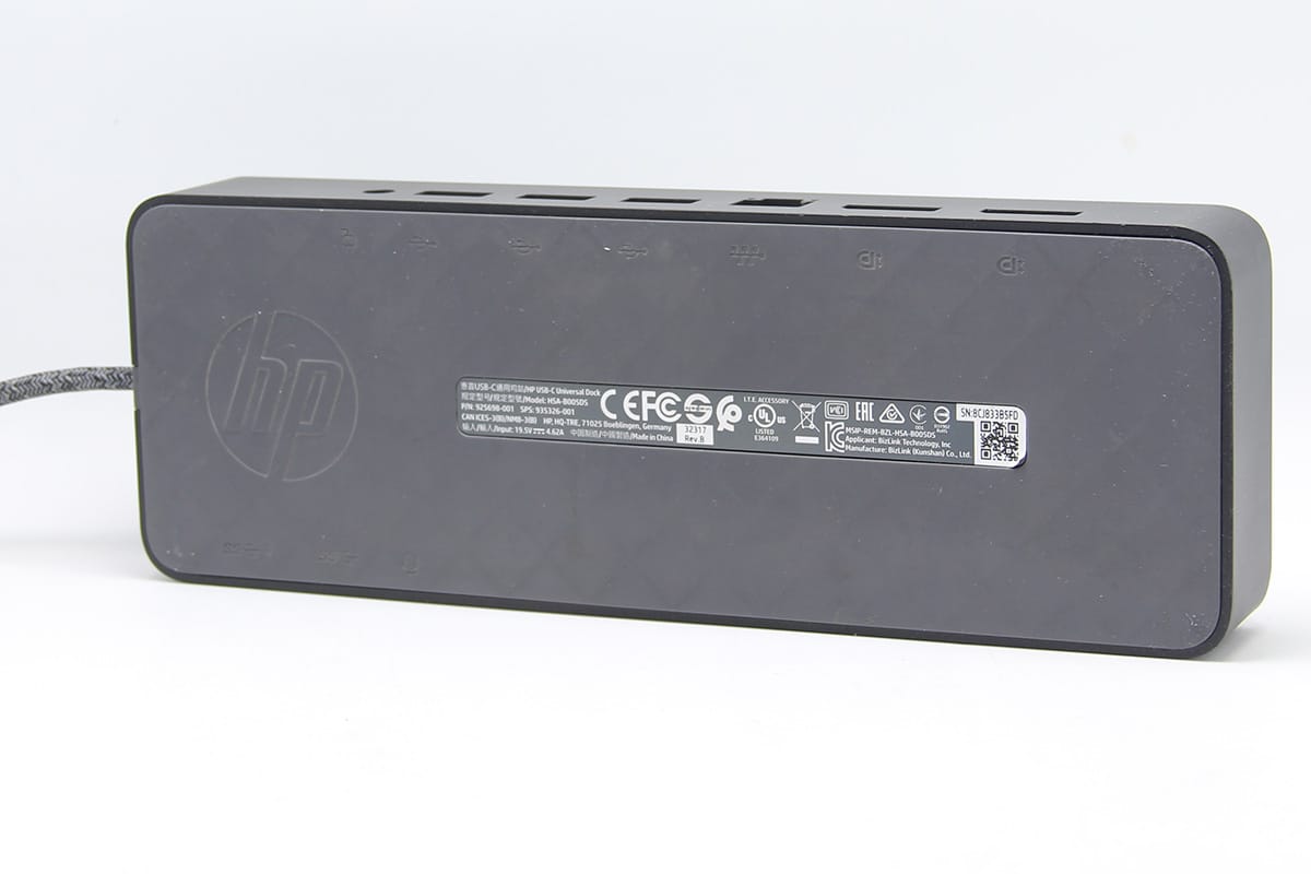 原装惠普USB-C Universal dock 通用型扩展坞 PD2.0协议反向充电双4k 60hz单5K 千兆网卡 HSA-B005DS 925698-001 935326-001/#898