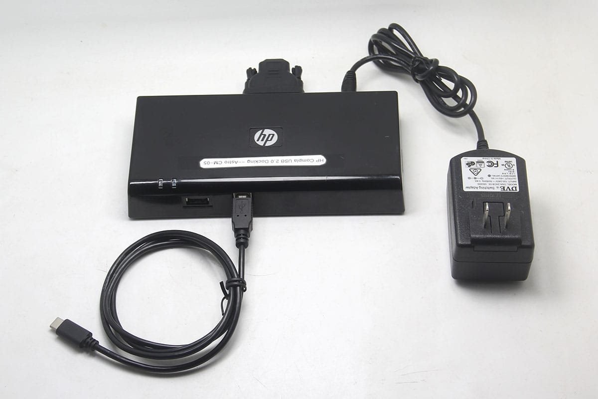 原装惠普USB2.0 对接站 扩展坞displaylink 安卓手机外接大屏 Mac外接多屏