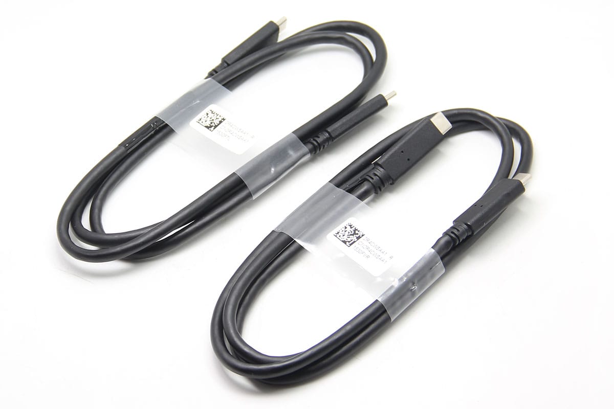 原装戴尔100瓦type-C线USB-C数据线5A电流10G传输4k视频传输1.8米 PD充电线 C口显示器连接线