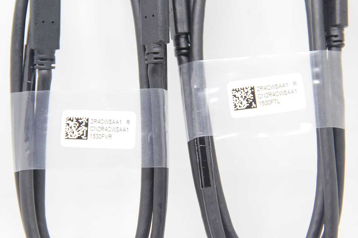原装戴尔100瓦type-C线USB-C数据线5A电流10G传输4k视频传输1.8米 PD充电线 C口显示器连接线