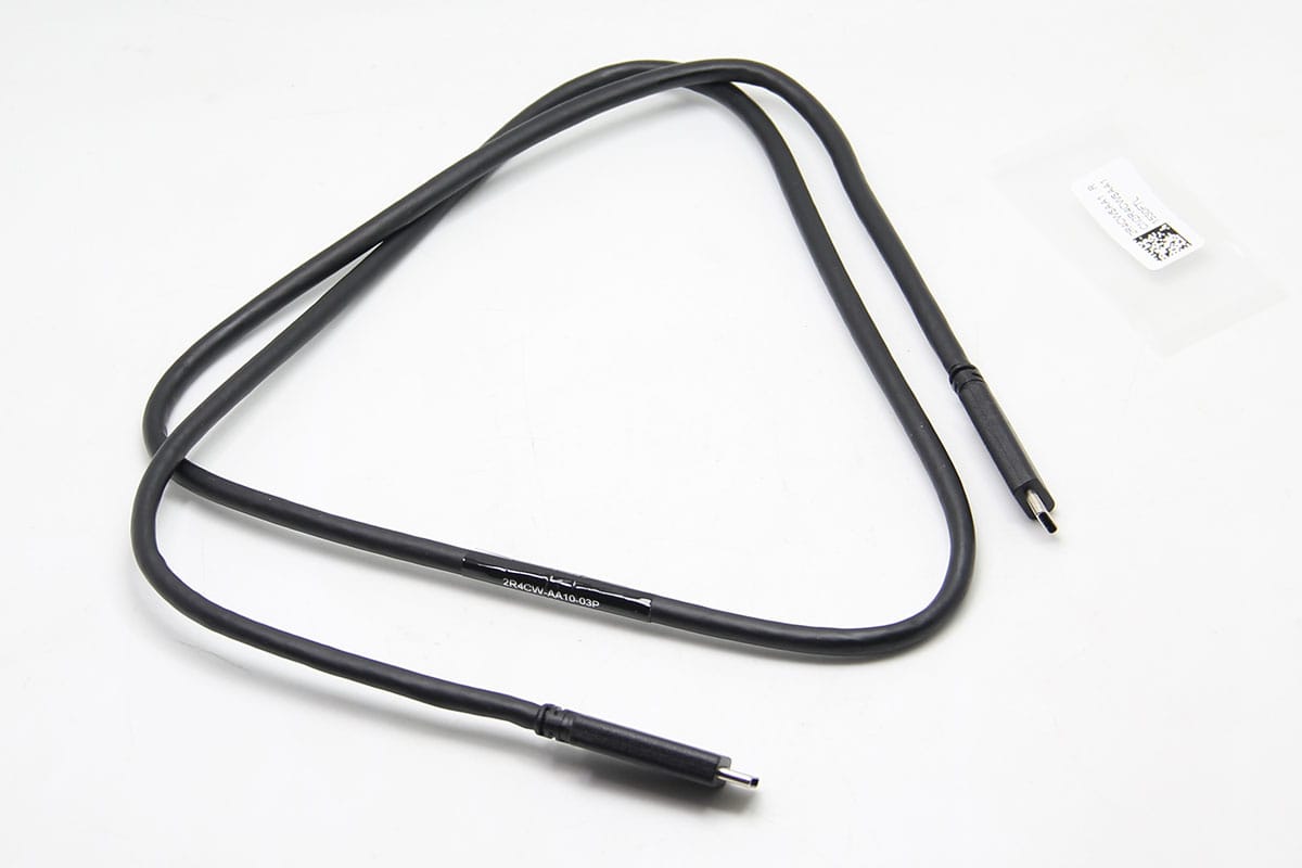 原装戴尔100瓦type-C线USB-C数据线5A电流10G传输4k视频传输1.8米 PD充电线 C口显示器连接线