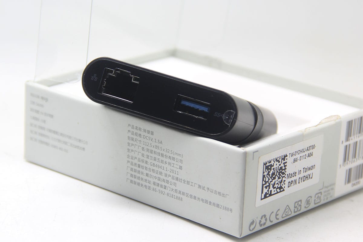 原装戴尔DA200 0YDHXJ  USB-C全功能C便携式扩展坞千兆网卡USB3.0接口HDMI