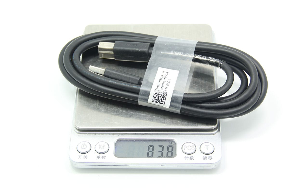 原装戴尔dell USB3.0硬盘盒数据线打印机数据线A-B 戴尔显示器上行电缆 019497 PN81N 原装戴尔dell USB3.0硬盘盒数据线打印机数据线A-B 戴尔显示器上行电缆 019497 PN81N