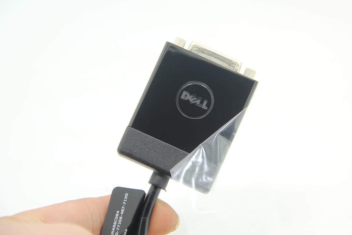 原装戴尔新款DP转DVI视频转接线 DP/N0KKMYD电脑连接线显示器 原装戴尔新款DP转DVI视频转接线 DP/N0KKMYD电脑连接线显示器
