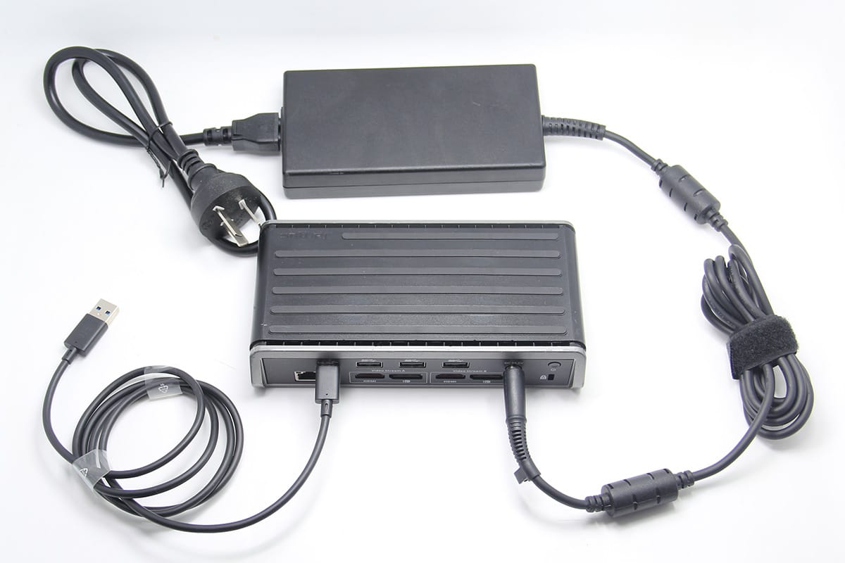 原装泰格斯 tarsus dock180usz 笔记本电脑通用扩展坞外接双4K显示器 60瓦PD协议供电 USB3.0 千兆网卡