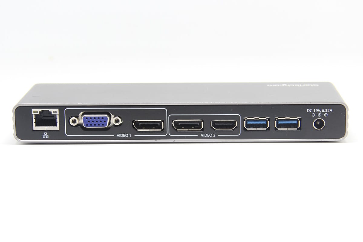 原装美国品牌satrtech TB3DK2DHV 85瓦PD供电双4k网卡多接口Mac win多系统雷电3扩展坞