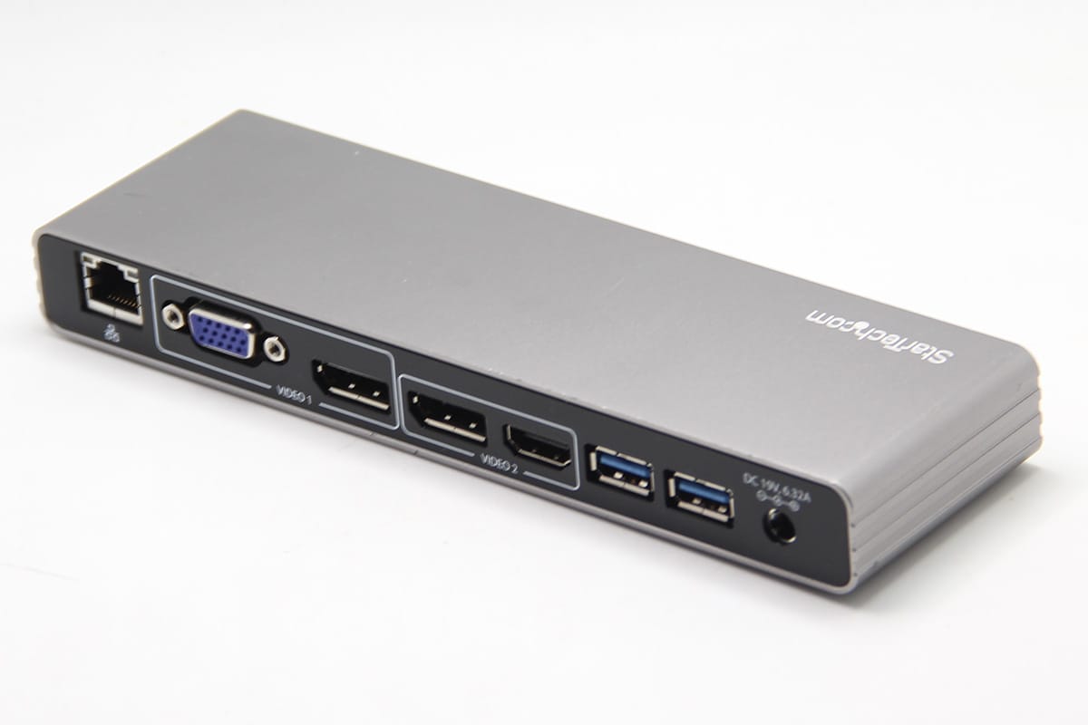 原装美国品牌satrtech TB3DK2DHV 85瓦PD供电双4k网卡多接口Mac win多系统雷电3扩展坞