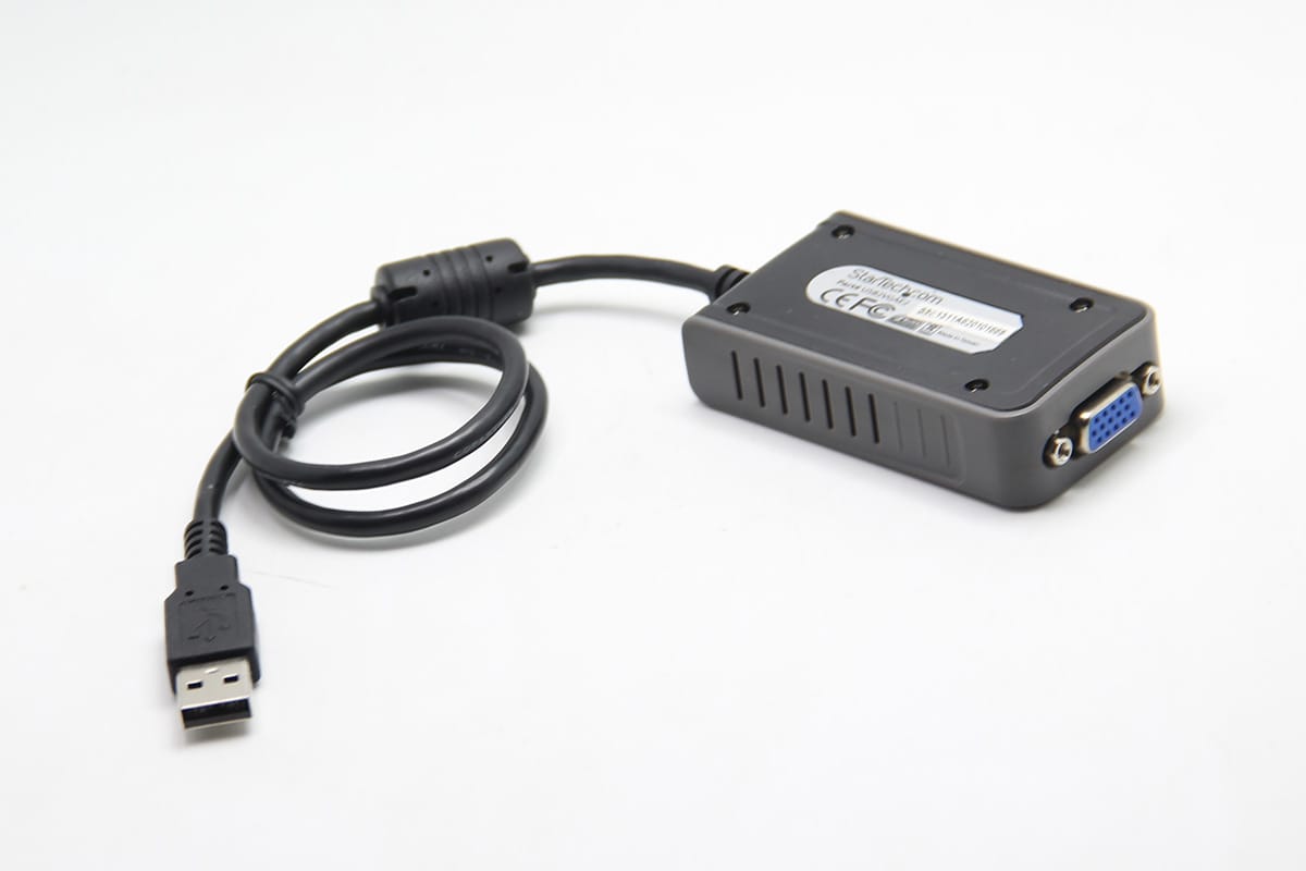 原装美国品牌USB外置小显卡电脑外接多屏炒股办公USB转VGA适配器USB 2.0外部视频和图形卡| 多显示器| USB供电| 支持Windows® 产品编号：USB2VGAE2