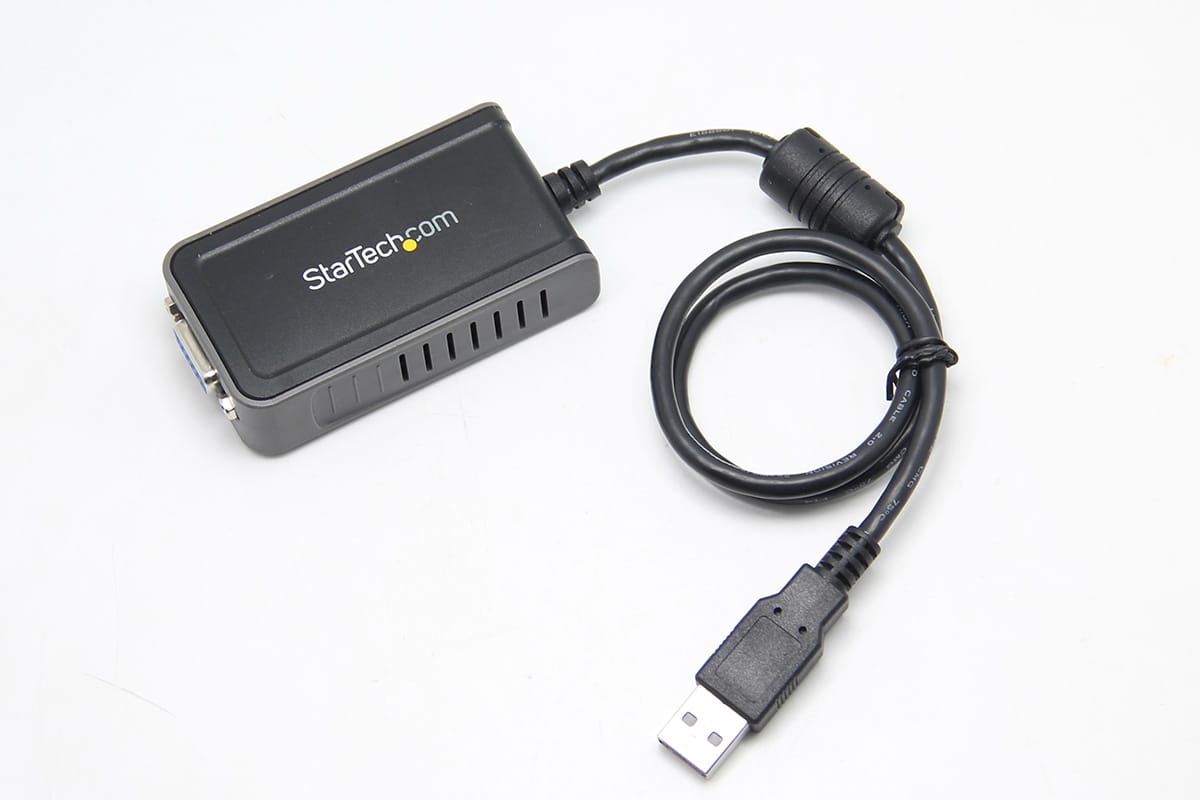 原装美国品牌USB外置小显卡电脑外接多屏炒股办公USB转VGA适配器USB 2.0外部视频和图形卡| 多显示器| USB供电| 支持Windows® 产品编号：USB2VGAE2