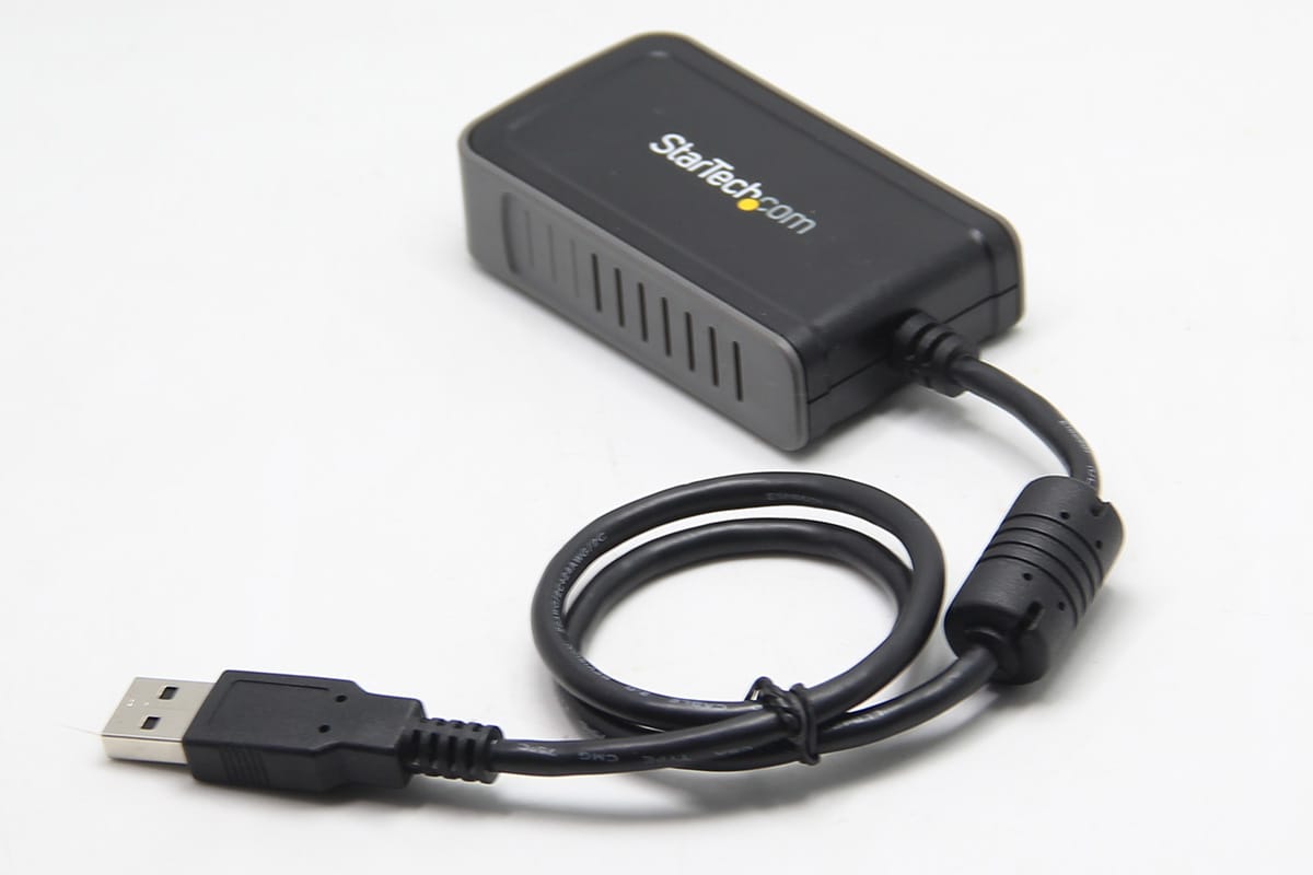 原装美国品牌USB外置小显卡电脑外接多屏炒股办公USB转VGA适配器USB 2.0外部视频和图形卡| 多显示器| USB供电| 支持Windows® 产品编号：USB2VGAE2