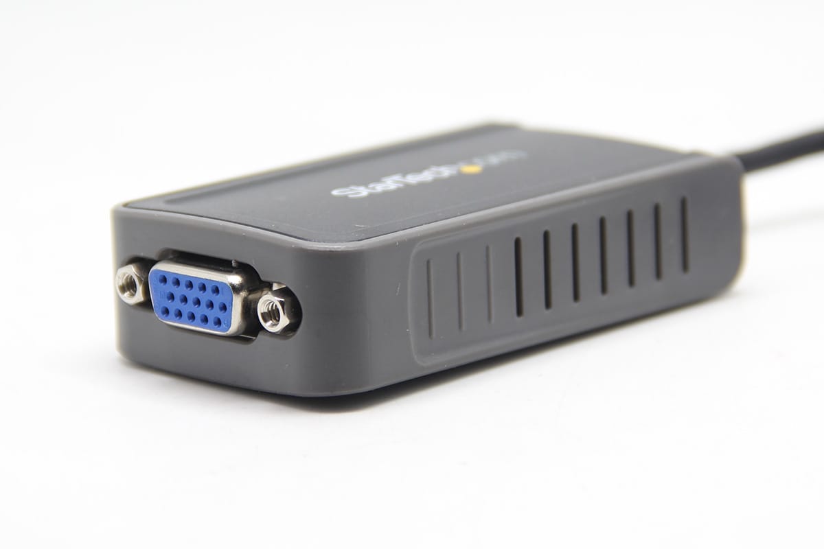 原装美国品牌USB外置小显卡电脑外接多屏炒股办公USB转VGA适配器USB 2.0外部视频和图形卡| 多显示器| USB供电| 支持Windows® 产品编号：USB2VGAE2