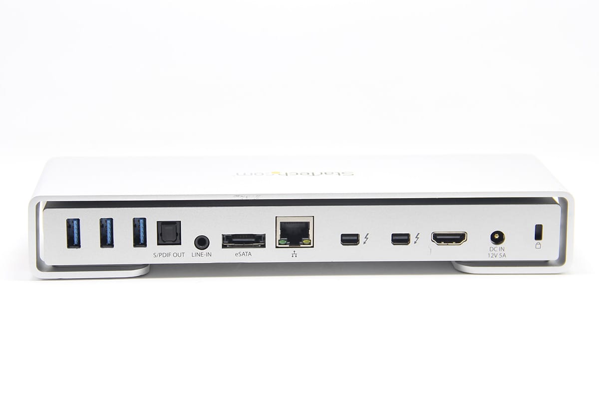 原装美国startech.com TB2DOCK4KDHC 雷电2扩展坞dock iMac book pro笔记本电脑接网卡光纤声卡