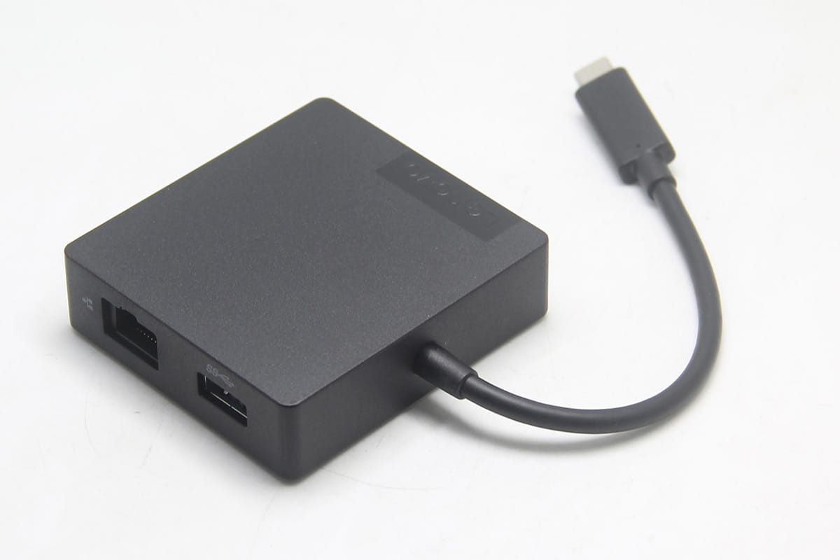 原装联想便携式扩展器转换器USB-C Traver Hub 03X7417 千兆网卡