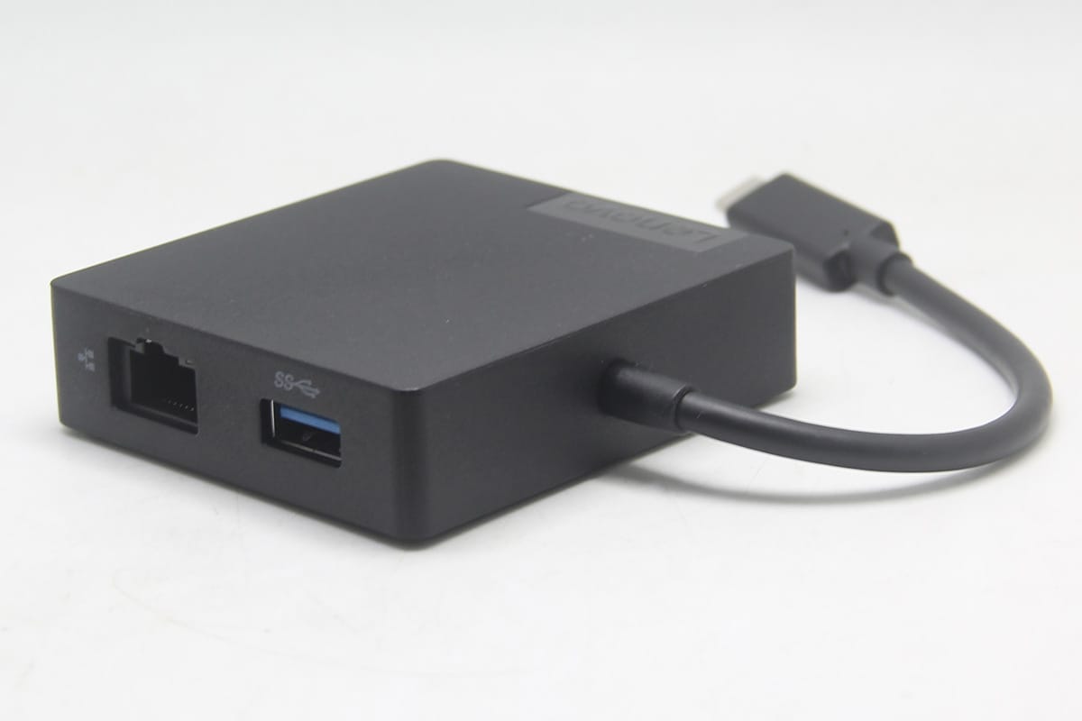 原装联想便携式扩展器转换器USB-C Traver Hub 03X7417 千兆网卡