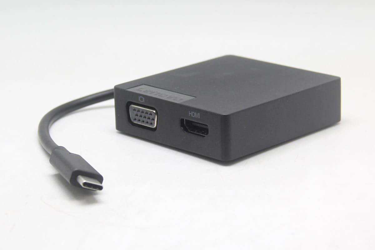 原装联想便携式扩展器转换器USB-C Traver Hub 03X7417 千兆网卡