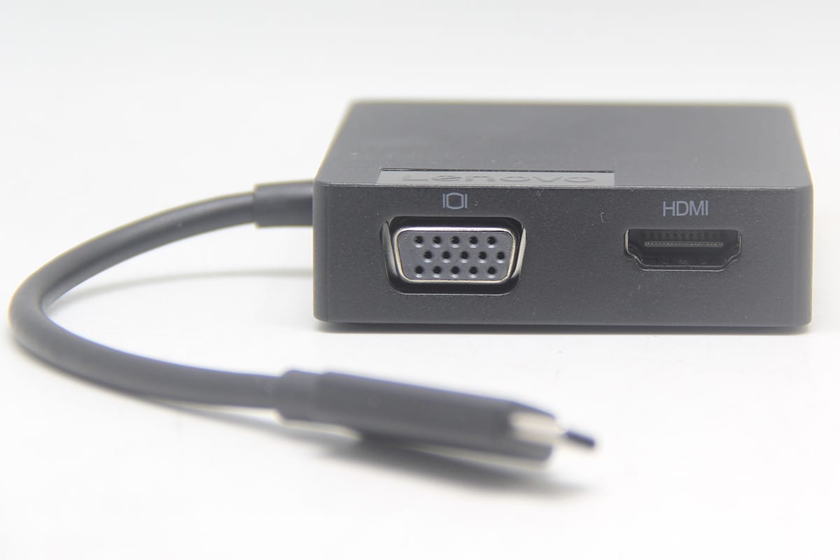 原装联想便携式扩展器转换器USB-C Traver Hub 03X7417 千兆网卡