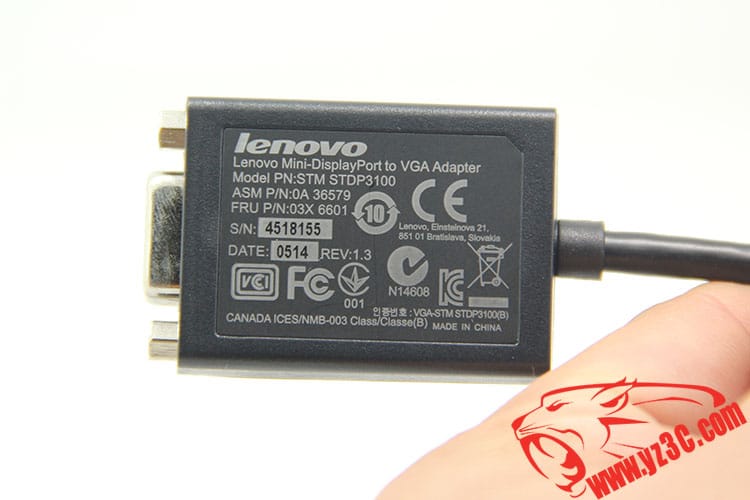原装联想ThinkPad通用主动式迷你DP转VGA视频转接线接投影高清线 原装联想ThinkPad通用主动式迷你DP转VGA视频转接线接投影高清线