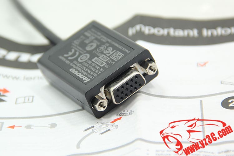 原装联想ThinkPad通用主动式迷你DP转VGA视频转接线接投影高清线 原装联想ThinkPad通用主动式迷你DP转VGA视频转接线接投影高清线