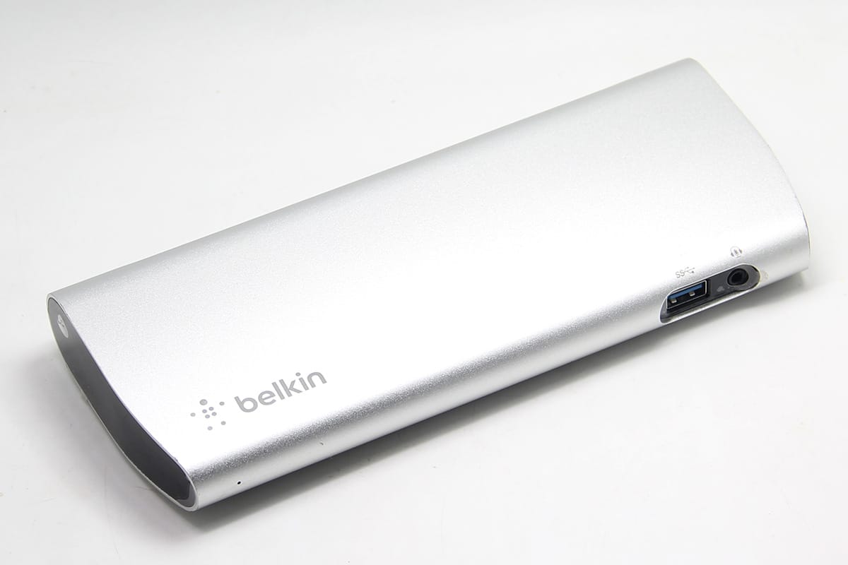 原装贝尔金 F4U095 thunderbolt3 express dock HD 雷电3满速40G扩展坞85瓦PD供电苹果Macbookpro免破解即插即用#818#