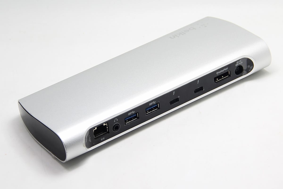 原装贝尔金 F4U095 thunderbolt3 express dock HD 雷电3满速40G扩展坞85瓦PD供电苹果Macbookpro免破解即插即用#818#