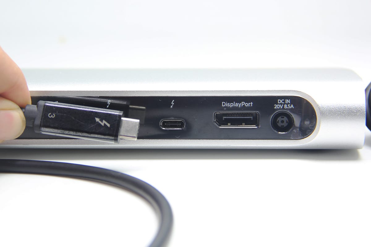 原装贝尔金 F4U095 thunderbolt3 express dock HD 雷电3满速40G扩展坞85瓦PD供电苹果Macbookpro免破解即插即用#818#