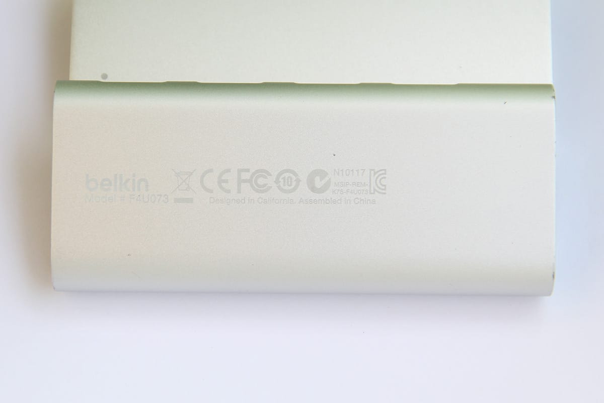 原装贝尔金belkin 纯铝壳USB3.0 HUB 一拖四 4口集线器usb口多接F4U073 原装贝尔金belkin 纯铝壳USB3.0 HUB 一拖四 4口集线器usb口多接F4U073