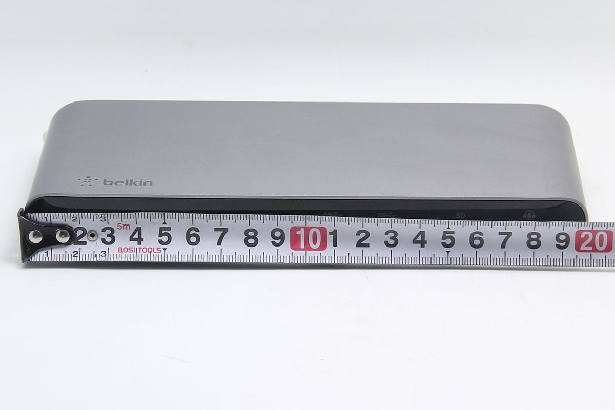 原装贝尔金belkin 雷电3扩展坞支持双4k 60hz 85瓦PD供电 F4U097 8K USB gen2
