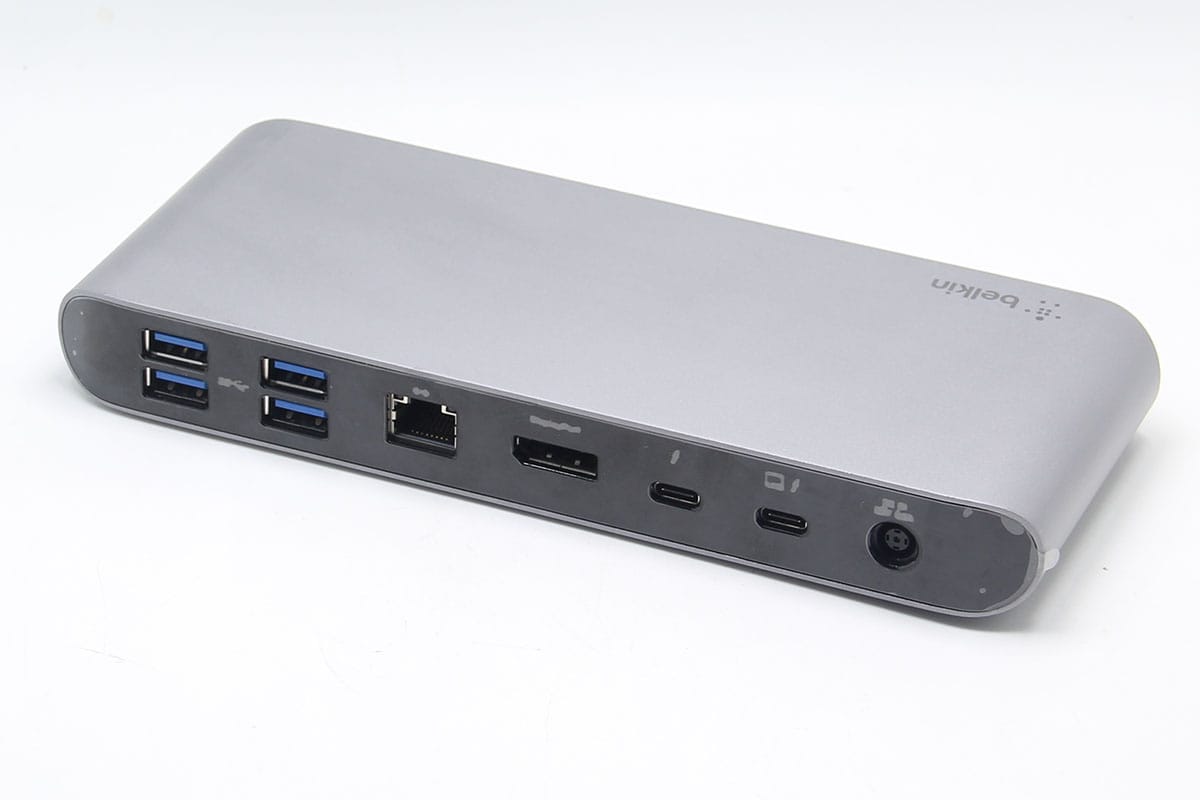 原装贝尔金belkin 雷电3扩展坞支持双4k 60hz 85瓦PD供电 F4U097 8K USB gen2