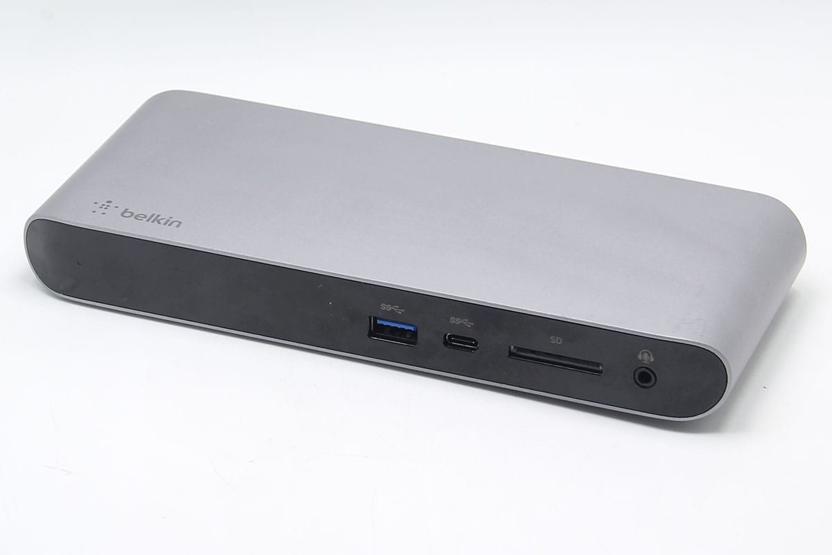 原装贝尔金belkin 雷电3扩展坞支持双4k 60hz 85瓦PD供电 F4U097 8K USB gen2