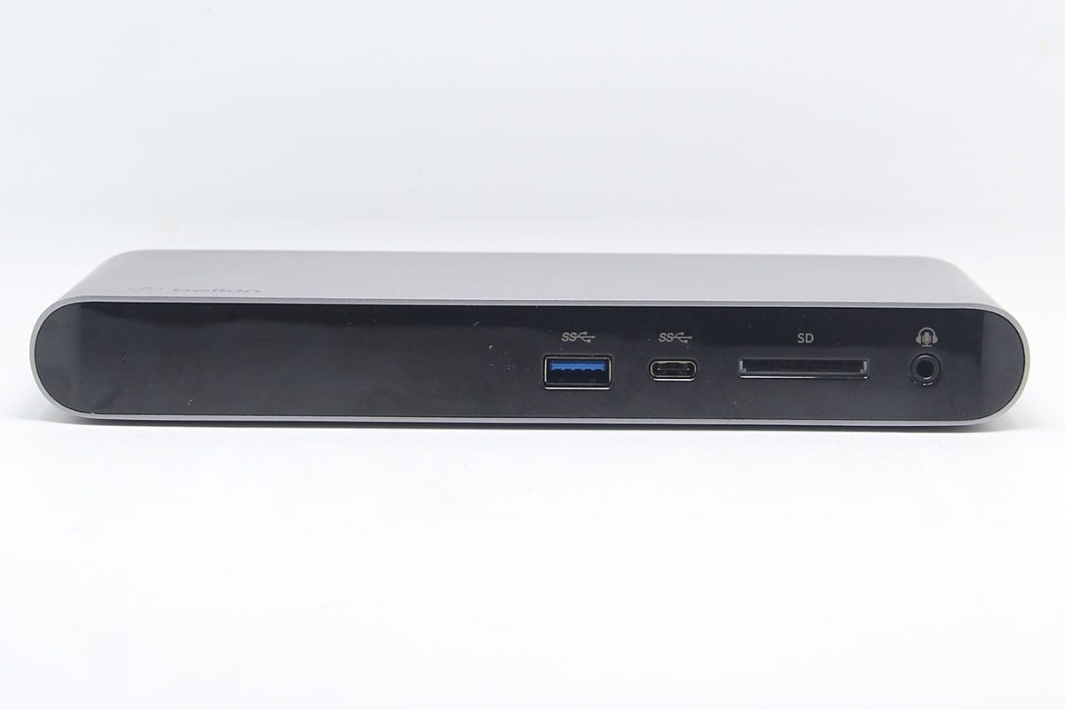 原装贝尔金belkin 雷电3扩展坞支持双4k 60hz 85瓦PD供电 F4U097 8K USB gen2