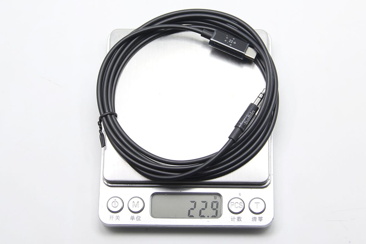 原装贝尔金belkin P-F7U079 AUX车载音频线type-c转音响功放c口转3.5mm耳机 喇叭